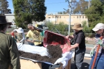 Adding the soil