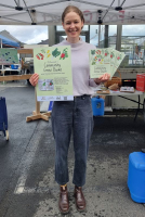 Angharad Neal Williams celebrated the publication of her illustrated Nillumbik's Community Grow Guide