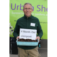 Paul Gale-Baker, of Urban Shepherd, has given talks on how to do hot composting and what wicking beds are.