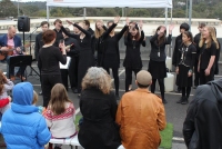 Eltham High School Choir sang a variety of songs.